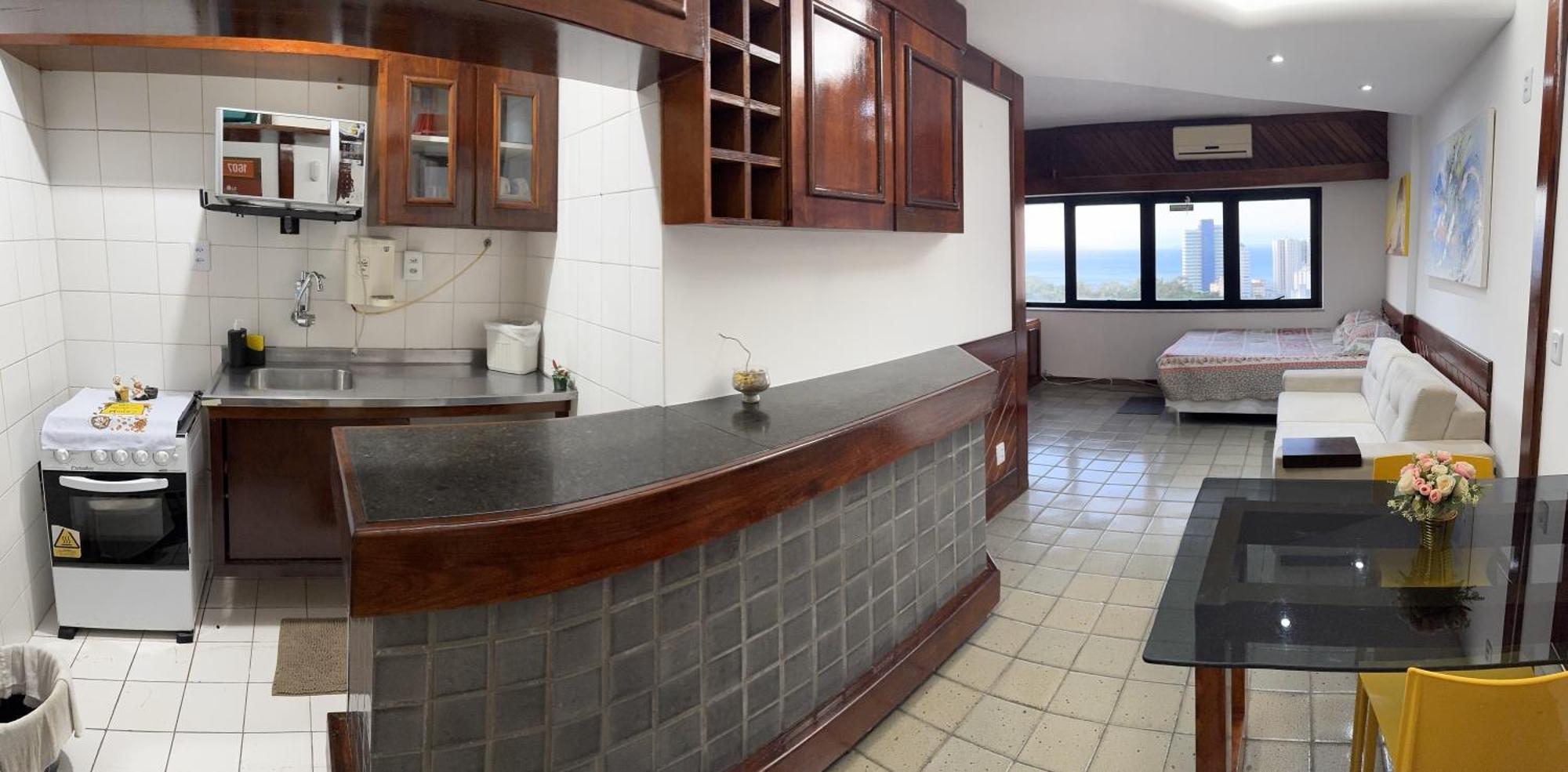Flat Mobiliado Na Barra Apartamento *